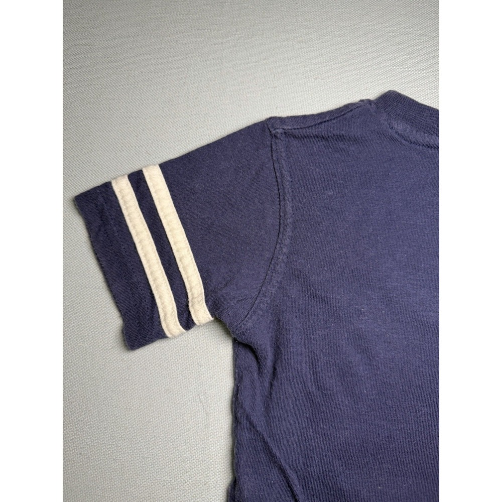 Boys 24 Months Iron Man Blue Short Sleeve Tee Shirt Tshirt Marvel 2013 - Picture 11 of 15